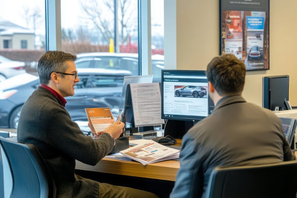 IT-Mitarbeitende in einem Supportcenter arbeiten an Computern mit Tabellen