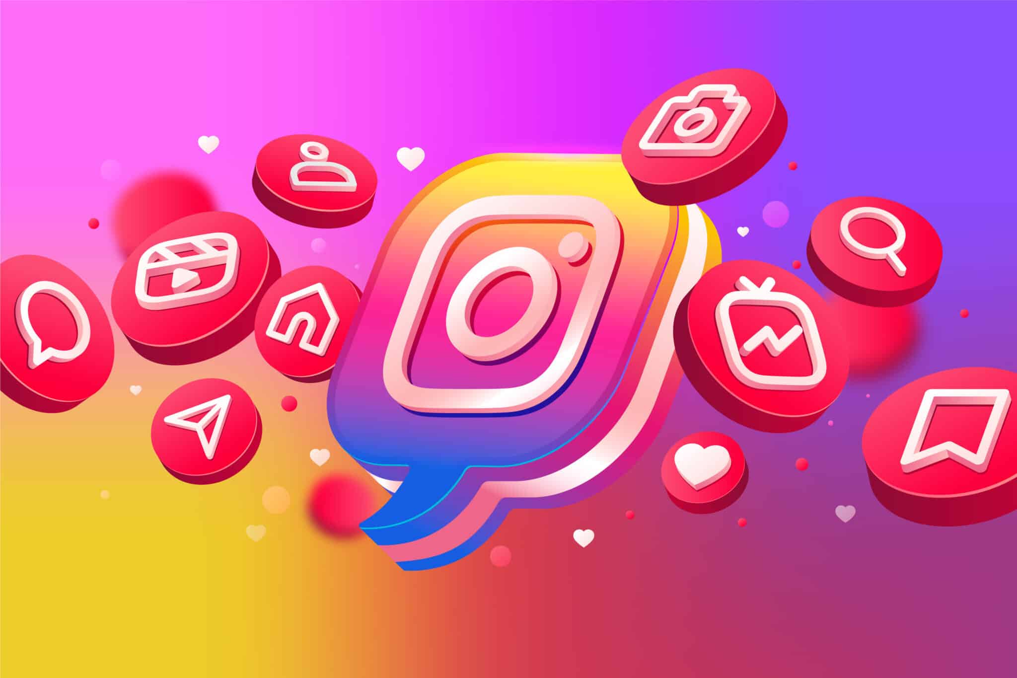 Instagram for Business – Symbole und Marketing-Icons für erfolgreiches Social Media